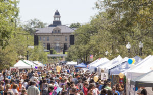 Festival Day crowd