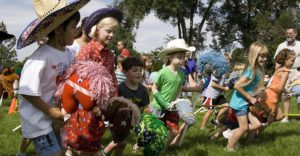 Stick horse stampede