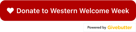 Website button reading "Donate to Western Welcome Week."