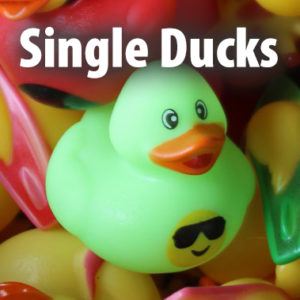 Single rubber duck for duck race - $5